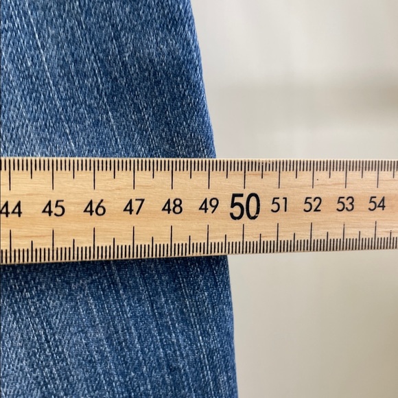 Levi's 550 Classic Relaxed Bootcut Denim Jeans - Blue - 4 - Picture 10 of 13